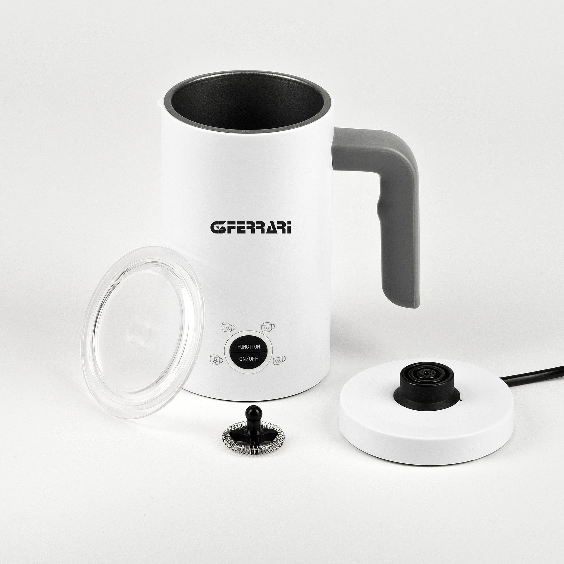 Montante mælkeskummer hvid